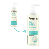 Calm + Restore Gentle Nourishing Oat Face Cleanser