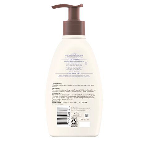 Stress Relief Body Lotion, Lavender Scent - 2.5oz