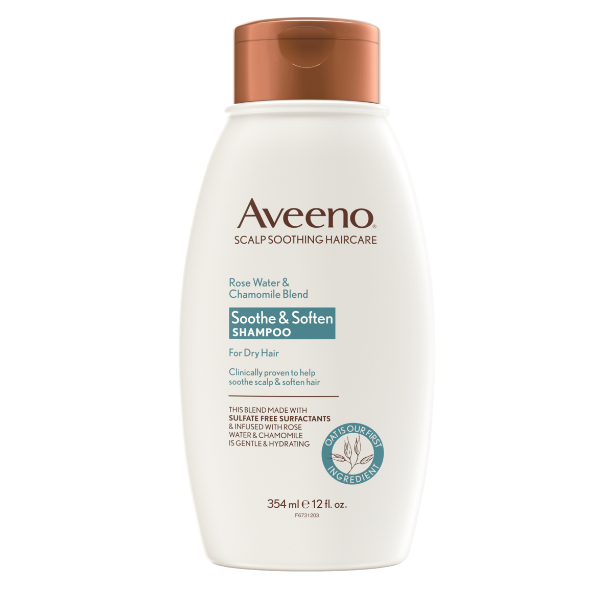 Rosewater & Chamomile Blend Soothe and Soften Shampoo