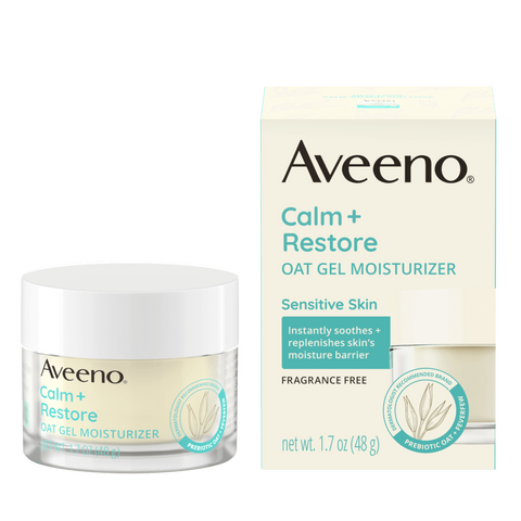 Calm + Restore Oat Gel Moisturizer, Sensitive Skin