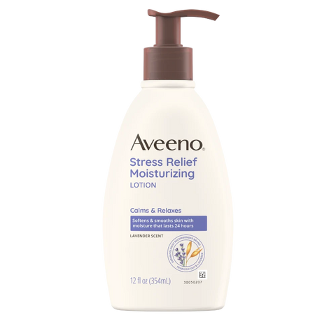 Stress Relief Body Lotion, Lavender Scent - 2.5oz