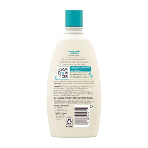 Kids Sensitive Skin Bubble Bath
