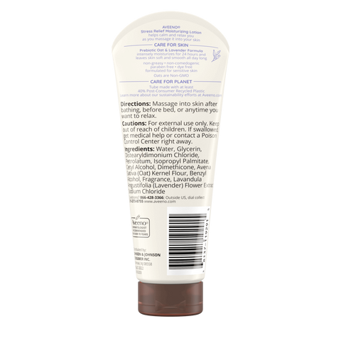 Stress Relief Body Lotion, Lavender Scent - 2.5oz