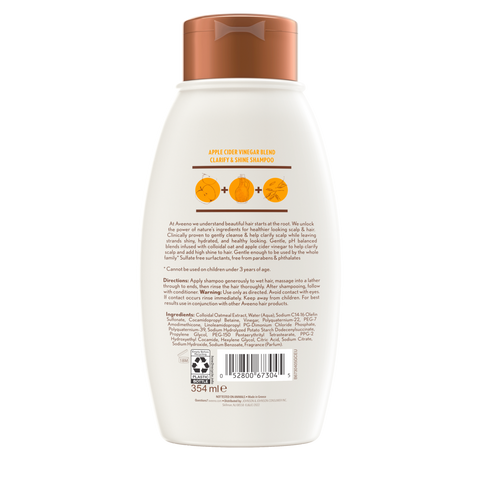 Apple Cider Vinegar Blend Clarify & Shine Shampoo