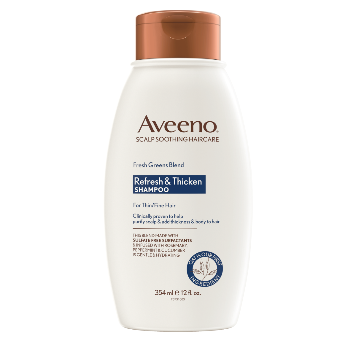 Fresh Greens Blend Refresh and Thicken Shampoo