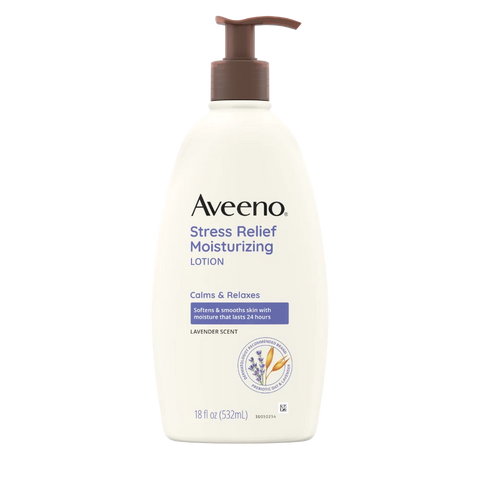 Stress Relief Body Lotion, Lavender Scent - 2.5oz