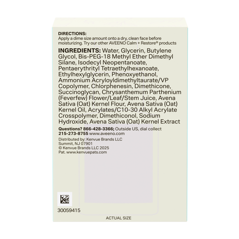 Calm + Restore Triple Oat Serum for Sensitive Skin