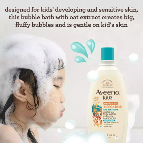 Kids Sensitive Skin Bubble Bath