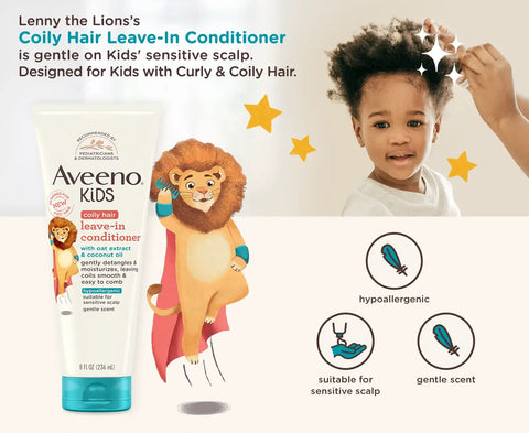Kids Coily Hair Leave-In Conditioner