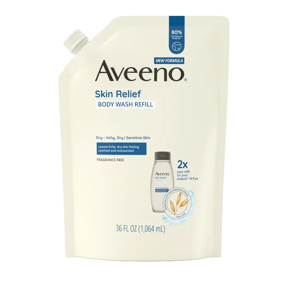 Skin Relief Fragrance-Free Body Wash, Sensitive Skin Refill